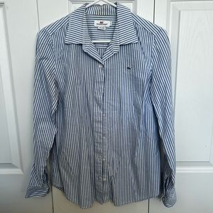 vineyard vines striped button up